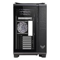 Корпус ASUS TUF Gaming GT502 PLUS, Midi Tower, ATX/mATX/Mini-ITX, без БП, стекло, чёрный (90DC0090-B19010) — фото 1