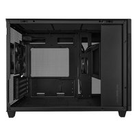 Корпус ASUS Prime AP201 TG, Mini Tower, mATX/Mini-ITX, без БП, стекло, чёрный (90DC00G0-B39010) — фото 2
