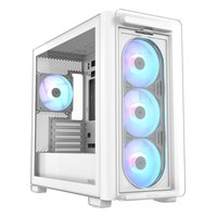 Корпус ASUS A23 PLUS, Mini Tower, mATX/Mini-ITX, без БП, стекло, белый (90DC00K3-B19010) — фото 1