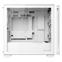 Корпус ASUS A23 PLUS, Mini Tower, mATX/Mini-ITX, без БП, стекло, белый (90DC00K3-B19010) — фото 4