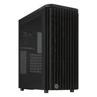 Корпус ASUS ProArt PA401 Wood Edition - Mesh Panel, Midi Tower, ATX, без БП, чёрный (90DC00M0-B39040) — фото 1
