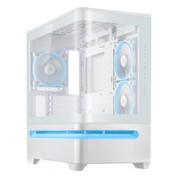 Корпус ASUS Prime AP202 ARGB, Mini Tower, mATX/Mini-ITX, без БП, стекло, белый (90DC00P3-B19000) — фото 1