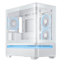 Корпус ASUS Prime AP202 ARGB, Mini Tower, mATX/Mini-ITX, без БП, стекло, белый (90DC00P3-B19000) — фото 2