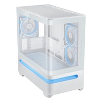 Корпус ASUS Prime AP202 ARGB, Mini Tower, mATX/Mini-ITX, без БП, стекло, белый (90DC00P3-B19000) — фото 3