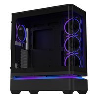 Корпус ASUS Prime AP304 ARGB, Midi Tower, ATX/mATX/Mini-ITX, без БП, стекло, чёрный (90DC0110-B19000) — фото 3