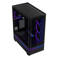 Корпус ASUS Prime AP304 ARGB, Midi Tower, ATX/mATX/Mini-ITX, без БП, стекло, чёрный (90DC0110-B19000) — фото 4