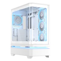 Корпус ASUS Prime AP304 ARGB, Midi Tower, ATX/mATX/Mini-ITX, без БП, стекло, белый (90DC0113-B19000) — фото 1