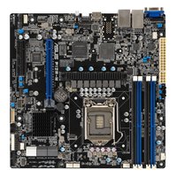 Материнская плата ASUS P12R-M/SYS, mATX, 1xLGA1200, Intel C252, 4xDDR4-3200MHz (до 128GB), 1xM.2, 6xSATA3, 1xPCIe 4.0 x16, HDMI/VGA, 2x1GbE, IPMI (90SB0AU0-M0XBN1) — фото 2