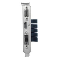 Видеокарта ASUS GeForce GT 710 2GB GDDR5/64-bit, PCIe 2.0, 1xDVI-D+1xHDMI, 2 слота, низкопрофильная, пассивная, без доп. питания (90YV0ALA-M0NA00) — фото 4