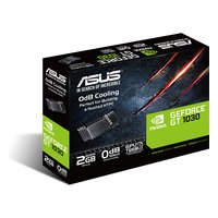 Видеокарта ASUS GeForce GT 1030 2GB GDDR5/64-bit, PCIe 3.0, 1xDVI-D+1xHDMI, 2 слота, низкопрофильная, пассивная, без доп. питания (90YV0AT0-M0NA00) — фото 5