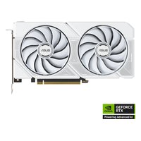 Видеокарта ASUS Dual GeForce RTX 5060 Ti White OC Edition 16GB GDDR7/128-bit, PCIe 5.0, 1xHDMI+3xDP, 2,5 слота, 1x8-pin (90YV0MH6-M0NA00) — фото 1