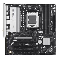 Материнская плата ASUS B850M MAX GAMING WIFI, mATX, 1xAM5, AMD B850, 4xDDR5-8000MHz (до 256GB), 3xM.2, 4xSATA3, 1xPCIe 5.0 x16, DP/HDMI, 1x1GbE, Wi-Fi 6 — фото 1