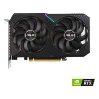 Видеокарта ASUS Dual GeForce RTX 3060 V2 OC Edition 12GB GDDR6/192-bit, PCIe 4.0, 1xHDMI+3xDP, 2 слота, 1x8-pin (DUAL-RTX3060-O12G-V2) — фото 1