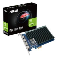 Видеокарта ASUS GeForce GT 730 2GB GDDR5/64-bit, PCIe 2.0, 4xHDMI, 1 слот, пассивная, без доп. питания (GT730-4H-SL-2GD5) — фото 5