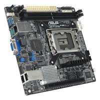 Материнская плата ASUS P13R-I, Mini-ITX, 1xLGA1700, Intel C262, 2xDDR5-4800MHz (до 64GB), 1xM.2, 6xSATA3, 1xPCIe 5.0 x16, VGA, 2x1GbE, IPMI (90SB0CR0-M0UAY1) — фото 1