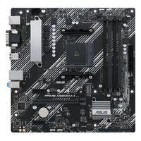 Материнская плата ASUS PRIME A520M-A II/CSM, mATX, 1xAM4, AMD A520, 4xDDR4-4800MHz (до 128GB), 1xM.2, 4xSATA3, 1xPCIe 3.0 x16, DP/HDMI/VGA, 1x1GbE (90MB17H0-M0EAYC)