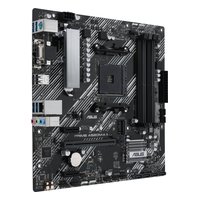 Материнская плата ASUS PRIME A520M-A II/CSM, mATX, 1xAM4, AMD A520, 4xDDR4-4800MHz (до 128GB), 1xM.2, 4xSATA3, 1xPCIe 3.0 x16, DP/HDMI/VGA, 1x1GbE (90MB17H0-M0EAYC) — фото 2