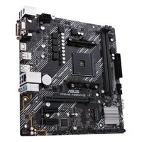 Материнская плата ASUS PRIME A520M-E/CSM, mATX, 1xAM4, AMD A520, 2xDDR4-5100MHz (до 64GB), 1xM.2, 4xSATA3, 1xPCIe 3.0 x16, VGA/DVI/HDMI, 1x1GbE — фото 2