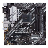 Материнская плата ASUS PRIME B550M-A WIFI II, mATX, 1xAM4, AMD B550, 4xDDR4-4866MHz (до 128GB), 2xM.2, 4xSATA3, 1xPCIe 4.0 x16, VGA/DVI/HDMI, 1x1GbE, Wi-Fi 6