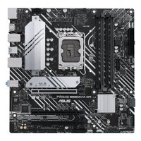 Материнская плата ASUS PRIME B660M-A D4-CSM, mATX, 1xLGA1700, Intel B660, 4xDDR4-5333MHz (до 128GB), 2xM.2, 4xSATA3, 1xPCIe 4.0 x16, DP/HDMI, 1x1GbE — фото 1