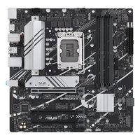 Материнская плата ASUS PRIME B760M-A D4-CSM, mATX, 1xLGA1700, Intel B760, 4xDDR4-5333MHz (до 128GB), 2xM.2, 4xSATA3, 1xPCIe 4.0 x16, HDMI/DP, 1x2.5GbE — фото 1