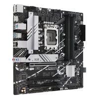 Материнская плата ASUS PRIME B760M-A D4-CSM, mATX, 1xLGA1700, Intel B760, 4xDDR4-5333MHz (до 128GB), 2xM.2, 4xSATA3, 1xPCIe 4.0 x16, HDMI/DP, 1x2.5GbE — фото 2