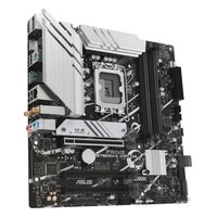 Материнская плата ASUS PRIME B760M-A WIFI D4, mATX, 1xLGA1700, Intel B760, 4xDDR4-5333MHz (до 128GB), 2xM.2, 4xSATA3, 1xPCIe 4.0 x16, HDMI/DP, 1x2.5GbE, Wi-Fi 6 — фото 3