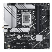 Материнская плата ASUS PRIME B760M-A WIFI, mATX, 1xLGA1700, Intel B760, 4xDDR5-7200MHz (до 192GB), 2xM.2, 4xSATA3, 1xPCIe 4.0 x16, HDMI/DP, 1x2.5GbE, Wi-Fi 6 (90MB1CX0-M1EAY0) — фото 1