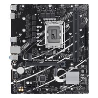 Материнская плата ASUS PRIME B760M-F, mATX, 1xLGA1700, Intel B760, 2xDDR5-8000MHz (до 96GB), 2xM.2, 4xSATA3, 1xPCIe 4.0 x16, HDMI, 1x1GbE — фото 1