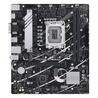 Материнская плата ASUS PRIME B760M-K, mATX, 1xLGA1700, Intel B760, 2xDDR5-8000MHz (до 96GB), 2xM.2, 4xSATA3, 1xPCIe 4.0 x16, HDMI/VGA, 1x2.5GbE (90MB1FI0-M1EAY0) — фото 1