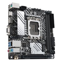 ASUS 90MB1GB0-M0EAYC — Материнская плата PRIME H610I-PLUS-CSM, Mini-ITX, 1xLGA1700, Intel H610, 2xDDR5-5600MHz (до 96GB), 1xM.2, 4xSATA3, 1xPCIe 4.0 x16, DP/HDMI/VGA, 1x1GbE — фото 3