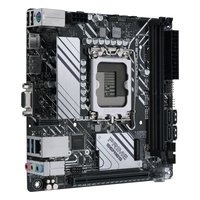 Материнская плата ASUS PRIME H610I-PLUS D4-CSM, Mini-ITX, 1xLGA1700, Intel H610, 2xDDR4-3200MHz (до 64GB), 1xM.2, 4xSATA3, 1xPCIe 4.0 x16, DP/HDMI/VGA, 1x1GbE — фото 2