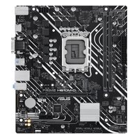 Материнская плата ASUS PRIME H610M-D, mATX, 1xLGA1700, Intel H610, 2xDDR5-5600MHz (до 96GB), 1xM.2, 4xSATA3, 1xPCIe 4.0 x16, HDMI/VGA, 1x1GbE (90MB1A00-M0EAY0) — фото 1