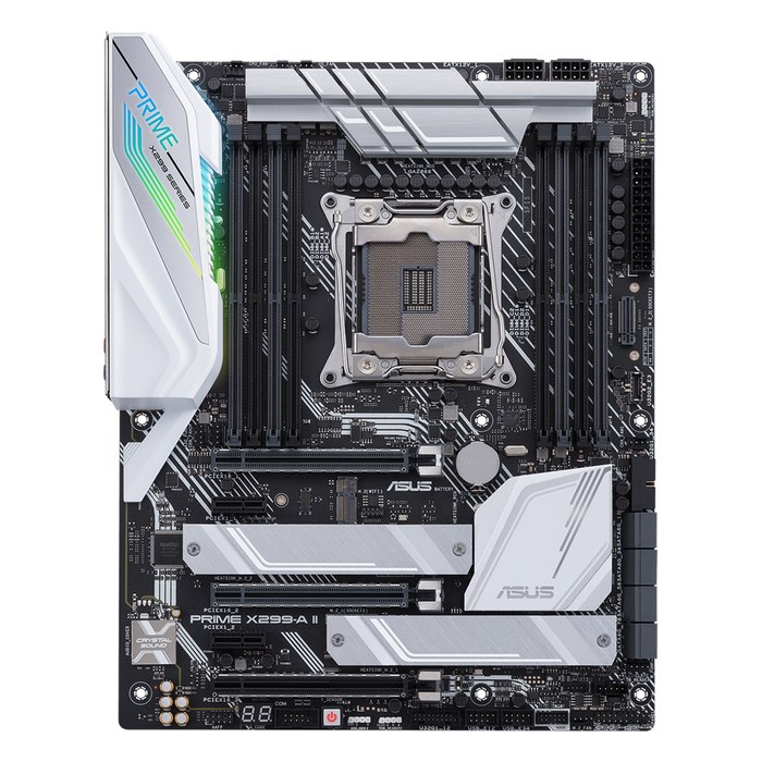 Материнская плата ASUS Prime X299-A II, ATX, 1xLGA2066, Intel X299, 8xDDR4 (до 256GB), 3xM.2, 8xSATA3, 3xPCIe 3.0 x16, 1x1GbE (90MB11F0-M0EAY0)