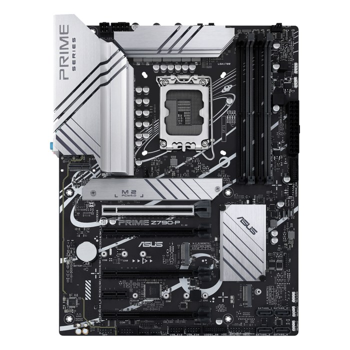 Материнская плата ASUS PRIME Z790-P, ATX, 1xLGA1700, Intel Z790, 4xDDR5-7200MHz (до 192GB), 3xM.2, 4xSATA3, 1xPCIe 5.0 x16, DP/HDMI, 1x2.5GbE