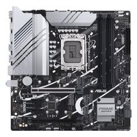 Материнская плата ASUS PRIME Z790M-PLUS, mATX, 1xLGA1700, Intel Z790, 4xDDR5-7200MHz (до 192GB), 3xM.2, 4xSATA3, 1xPCIe 5.0 x16, DP/HDMI, 1x1GbE (90MB1E70-M1EAY0) — фото 1