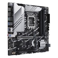Материнская плата ASUS PRIME Z790M-PLUS, mATX, 1xLGA1700, Intel Z790, 4xDDR5-7200MHz (до 192GB), 3xM.2, 4xSATA3, 1xPCIe 5.0 x16, DP/HDMI, 1x1GbE (90MB1E70-M1EAY0) — фото 2
