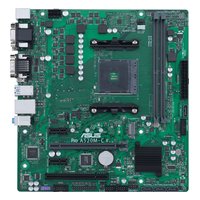 Материнская плата ASUS Pro A520M-C II/CSM, mATX, 1xAM4, AMD A520, 2xDDR4 (до 64GB), 1xM.2, 4xSATA3, 1xPCIe 3.0 x16, DP/VGA/DVI-D/HDMI, 1x1GbE (90MB18F0-M0EAYC) — фото 1