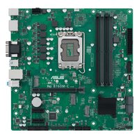 Материнская плата ASUS Pro B760M-C-CSM, mATX, 1xLGA1700, Intel B760, 4xDDR5-6200MHz (до 192GB), 2xM.2, 4xSATA3, 1xPCIe 4.0 x16, DP/HDMI/VGA, 1x1GbE — фото 1