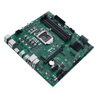 ASUS 90MB1700-M0EAYC — Материнская плата Pro Q570M-C/CSM, mATX, 1xLGA1200, Intel Q570, 4xDDR4-3200MHz (до 128GB), 2xM.2, 6xSATA3, 1xPCIe 4.0 x16, DP/HDMI, 1x1GbE — фото 4