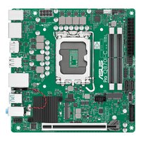 Материнская плата ASUS Pro Q870I-C-CSM, Mini-ITX, 1xLGA1851, Intel Q870, 2xDDR5-6400MHz SO-DIMM (до 128GB), 1xM.2, 2xSATA3, 1xPCIe 5.0 x16, DP/HDMI, 1x1GbE (90MB1MPP-M0EAYC) — фото 1