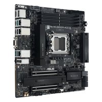 Материнская плата ASUS Pro WS B850M-ACE SE, mATX, 1xAM5, AMD B850, 4xDDR5-8000MHz (до 256GB), 2xM.2, 4xSATA3, 1xPCIe 5.0 x16, DP/HDMI/VGA, 1x10GbE+1x2.5GbE+1x1GbE, IPMI (90MB1MN0-M0EAY0) — фото 2