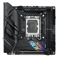 Материнская плата ASUS ROG STRIX B760-I GAMING WIFI, Mini-ITX, 1xLGA1700, Intel B760, 2xDDR5-7600MHz (до 96GB), 2xM.2, 4xSATA3, 1xPCIe 5.0 x16, HDMI/DP, 1x2.5GbE, Wi-Fi 6E — фото 1