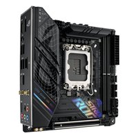 Материнская плата ASUS ROG STRIX B760-I GAMING WIFI, Mini-ITX, 1xLGA1700, Intel B760, 2xDDR5-7600MHz (до 96GB), 2xM.2, 4xSATA3, 1xPCIe 5.0 x16, HDMI/DP, 1x2.5GbE, Wi-Fi 6E — фото 2