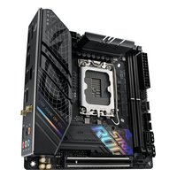 Материнская плата ASUS ROG STRIX B760-I GAMING WIFI, Mini-ITX, 1xLGA1700, Intel B760, 2xDDR5-7600MHz (до 96GB), 2xM.2, 4xSATA3, 1xPCIe 5.0 x16, HDMI/DP, 1x2.5GbE, Wi-Fi 6E — фото 4