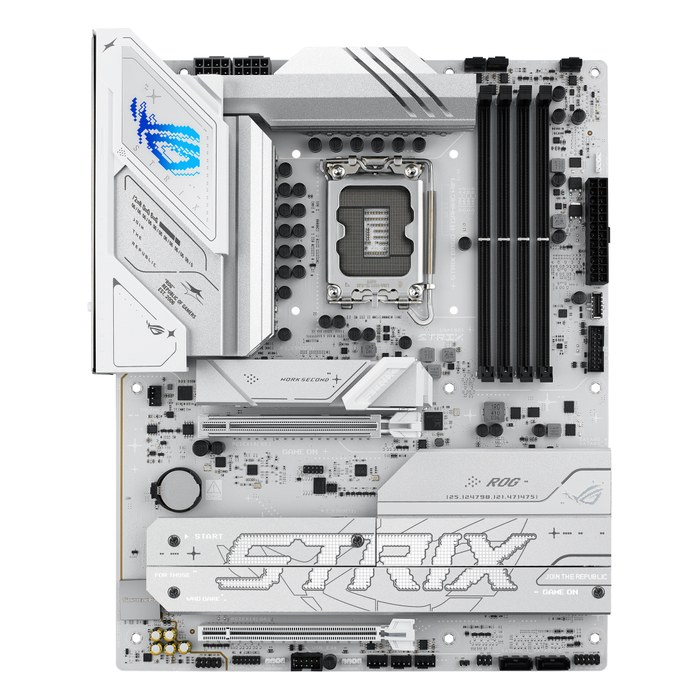 Материнская плата ASUS ROG STRIX B860-A GAMING WIFI, ATX, 1xLGA1851, Intel B860, 4xDDR5 (до 256GB), 4xM.2, 4xSATA3, 1xPCIe 5.0 x16, DP/HDMI, 1x2.5GbE, Wi-Fi 7 (90MB1JI0-M0EAY0)