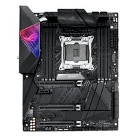 Материнская плата ASUS ROG Strix X299-E Gaming II, ATX, 1xLGA2066, Intel X299, 8xDDR4 (до 256GB), 3xM.2, 8xSATA3, 3xPCIe 3.0 x16, 1x1GbE+1x2.5GbE, Wi-Fi 6 (90MB11A0-M0UAY0) — фото 1