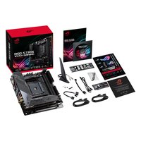 Материнская плата ASUS ROG Strix X570-I Gaming, Mini-ITX, 1xAM4, AMD X570, 2xDDR4-5100MHz (до 64GB), 2xM.2, 4xSATA3, 1xPCIe 4.0 x16, DP/HDMI, 1x1GbE, Wi-Fi 6 (90MB1140-MVAAY0) — фото 3