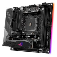 Материнская плата ASUS ROG Strix X570-I Gaming, Mini-ITX, 1xAM4, AMD X570, 2xDDR4-5100MHz (до 64GB), 2xM.2, 4xSATA3, 1xPCIe 4.0 x16, DP/HDMI, 1x1GbE, Wi-Fi 6 (90MB1140-MVAAY0) — фото 5