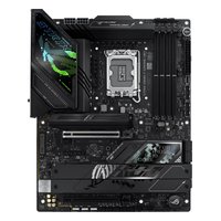 Материнская плата ASUS ROG STRIX Z890-F GAMING WIFI, ATX, 1xLGA1851, Intel Z890, 4xDDR5 (до 256GB), 5xM.2, 4xSATA3, 1xPCIe 5.0 x16, DP/HDMI, 1x2.5GbE, Wi-Fi 7 — фото 1